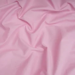 Light Pink 100% Cotton Plain Poplin Fabric - Price by the Metre