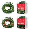 Light Up Holly Garland 3.9m