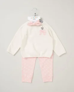 Lily & Jack Little Lovely Jog Set with Headband