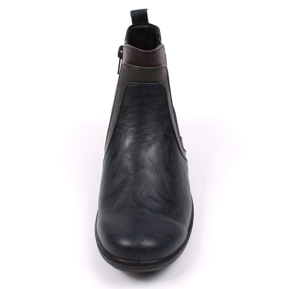 Linda Women's Comfort Walk Boots Navy