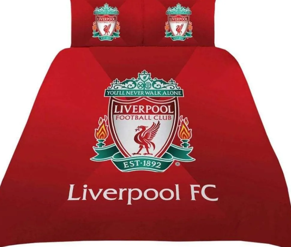 Liverpool FC Crest Duvet Cover Set Double