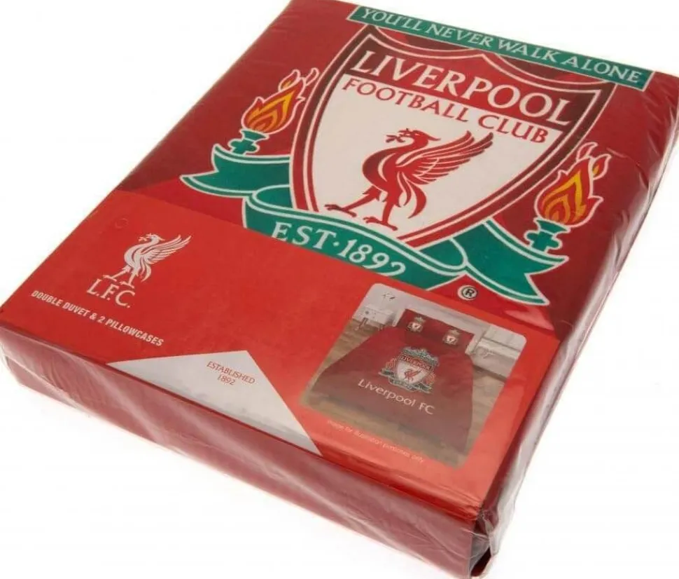 Liverpool FC Crest Duvet Cover Set Double