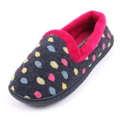 Lizzie Women's Comfort Walk Slippers Blue Pink