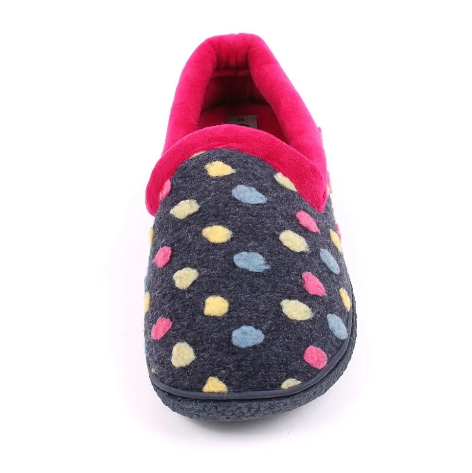 Lizzie Women's Comfort Walk Slippers Blue Pink