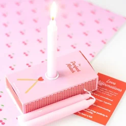 Love Affirmation Candles- Set of 3