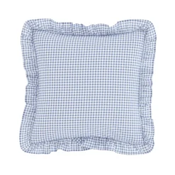 Lucie Floral Filled Cushion Blue by Catherine Lansfield