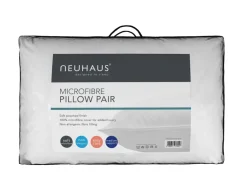 Luxury 2 Pack Microfibre Pillow by Neuhaus - Made in Ireland