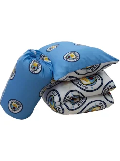 Manchester City Coverless 10.5 Tog Reversible Single Duvet - Bedding Set