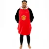 Manchester United FC Hugzee Wearable Fleece Hoodie – Large