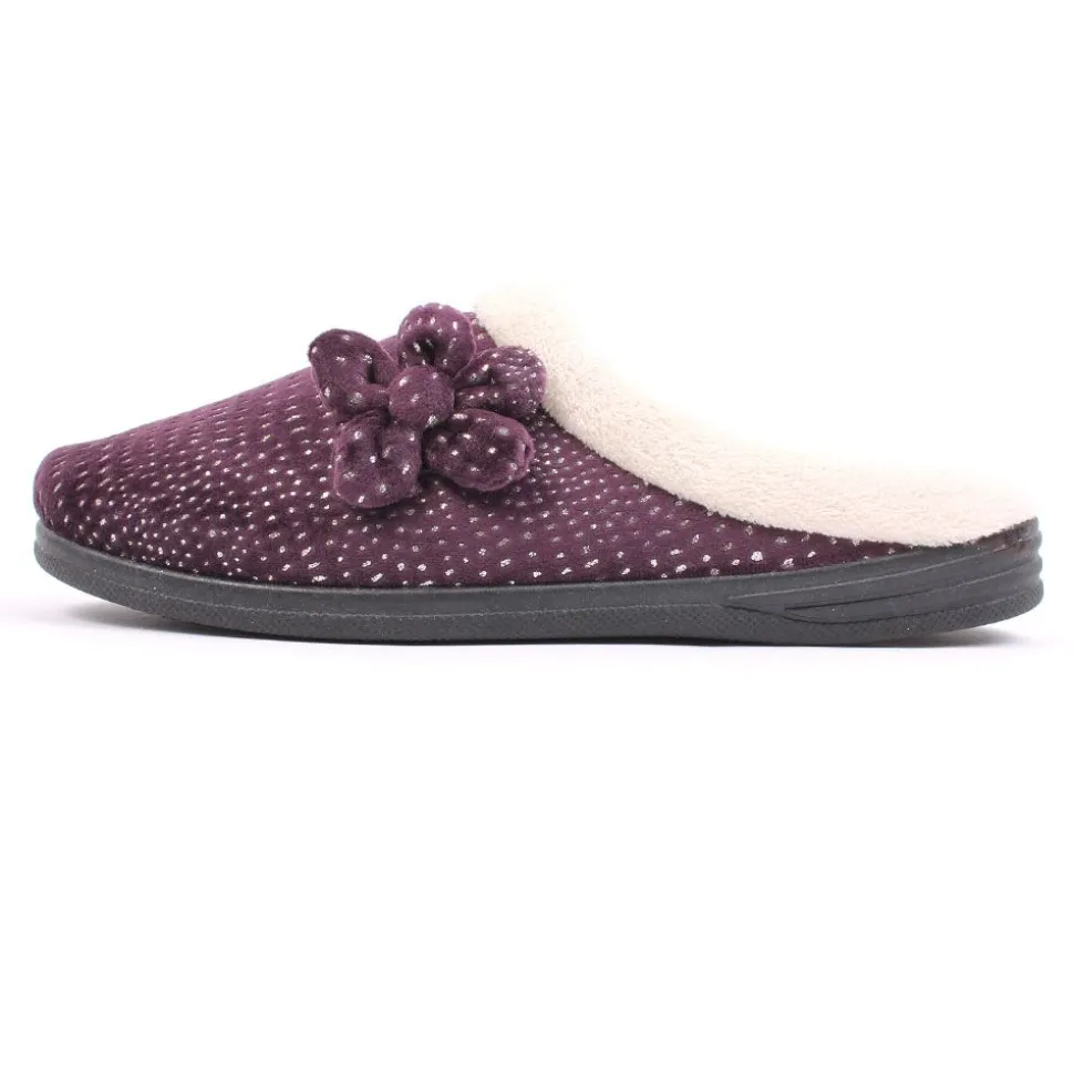 Margo Women's Comfort Walk Slippers Plum
