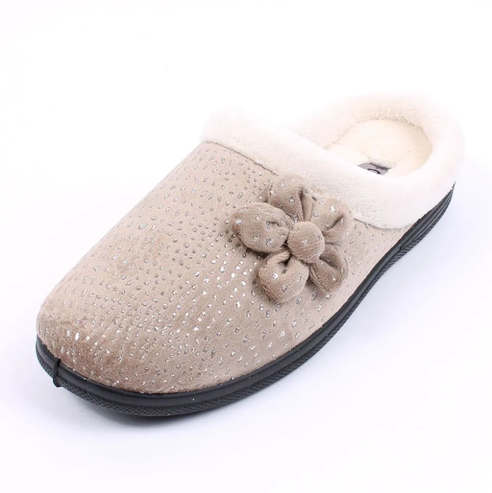 Margo Women's Comfort Walk Slippers Beige
