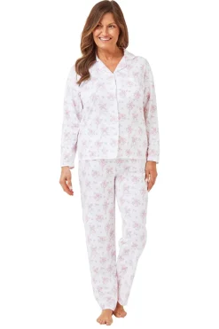Marlon Floral Print Pink 100% Cotton Pyjama Set