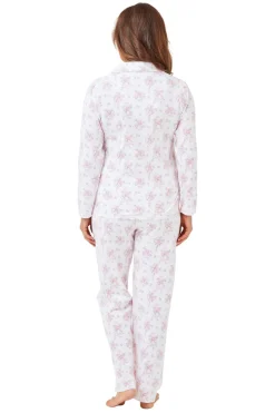 Marlon Floral Print Pink 100% Cotton Pyjama Set
