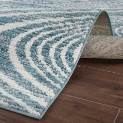 Mavira Swirl Blue Rug 80x150 cm