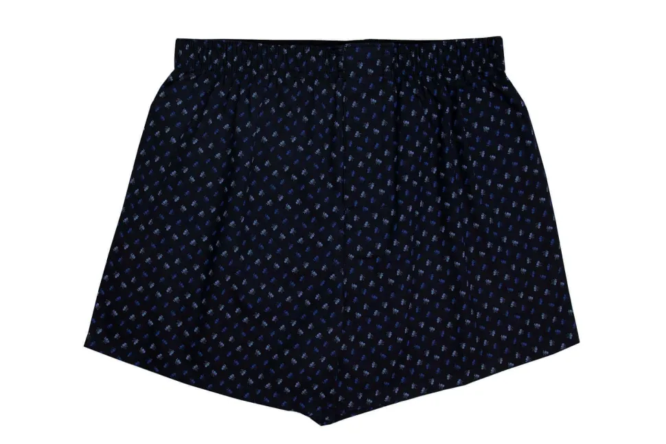 Men's 100% Cotton De Lucca 3 Pack Boxers Grey Mix