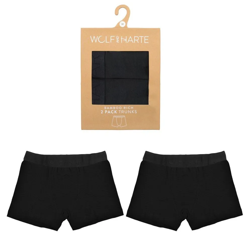 Men's 2 Pack Bamboo Trunks