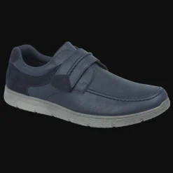 Men's Arnold Navy Comfort Shoes by Charles Southwell