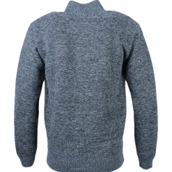 Men's Artic Full Zip Jumper Denim Blue