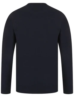 Men's Badger Round Neck Sweatshirt Navy by Kensington