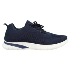Men's Bourbon Trainers Navy by Urban Jacks