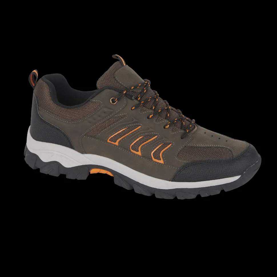 Men's Brown Laceup Trainers