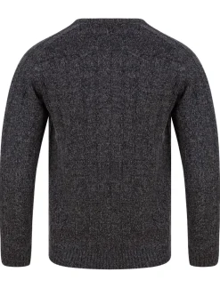 Men's Charcoal Twist Jumper