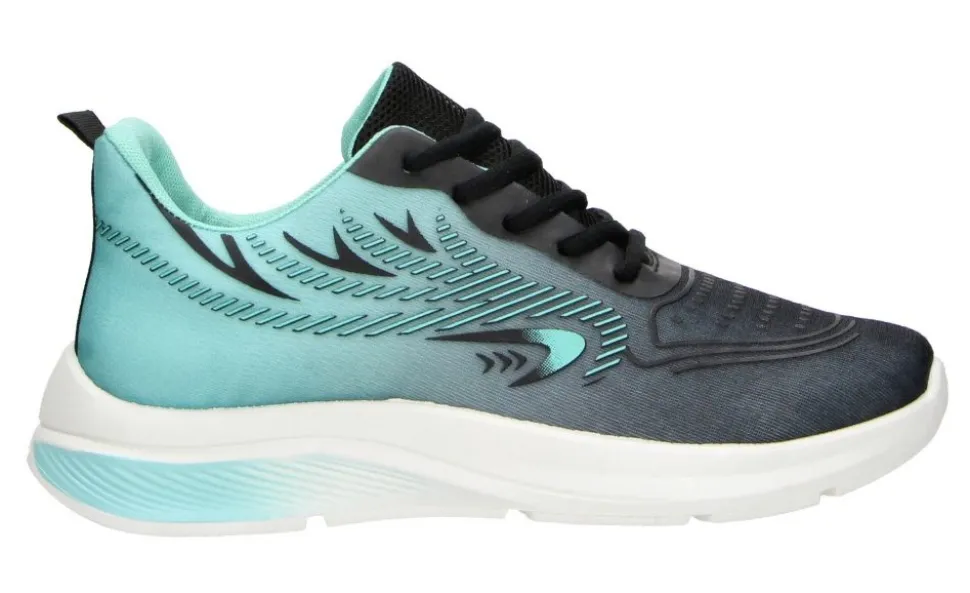 Men's Flame Trainers Mint Grey