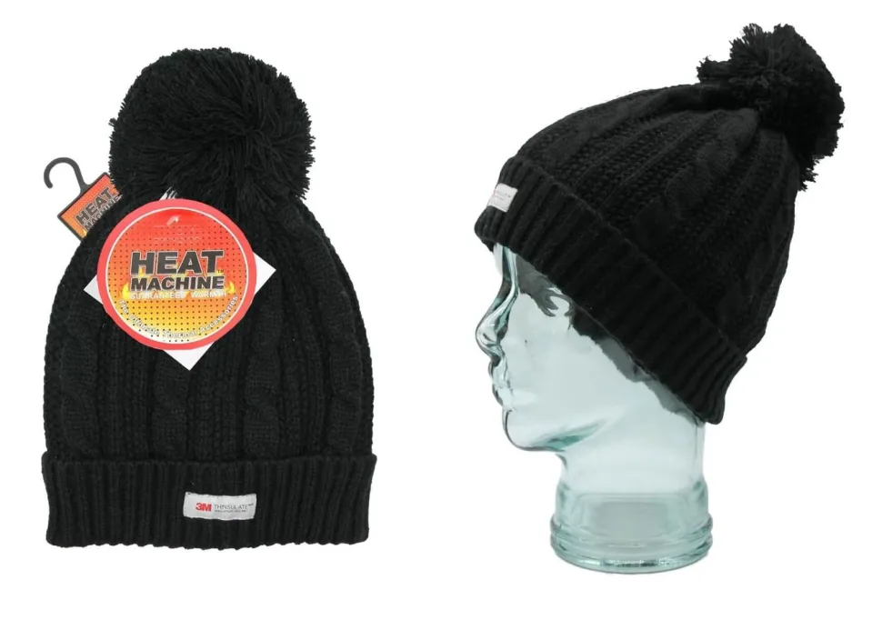 Men's Heat Machine Bobble Hat