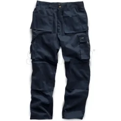 Mens Heavy Duty Work Trousers - Black & Navy