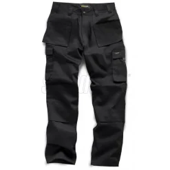Mens Heavy Duty Work Trousers - Black & Navy