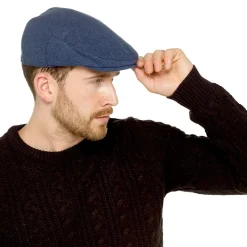 Men's Herringbone Flat Cap