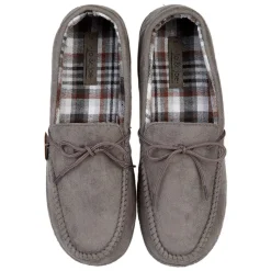 Men's Marcus Moccasin Faux Suede Slippers