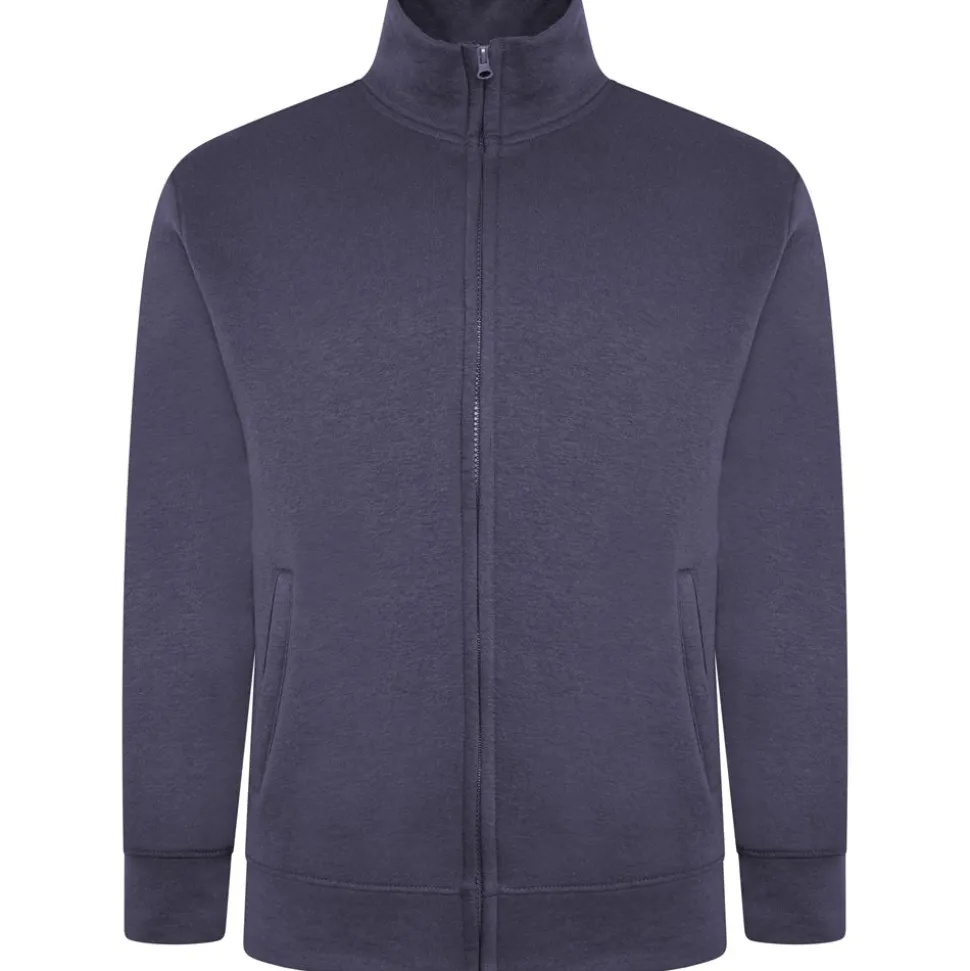 Mens Outsize Full Zip Top Indigo By Forge