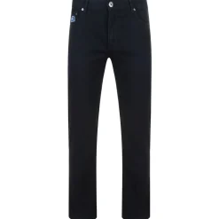 Mens Outsize Jeans Forge Straight Leg Black