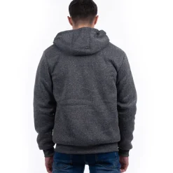 Men's Padded Hoody Charcoal