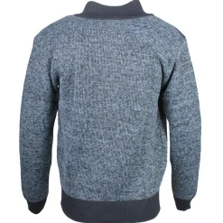 Men's Panel Full Zip Jumper Navy