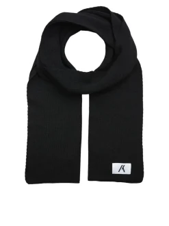Men's Produkt Knitted Scarf Black