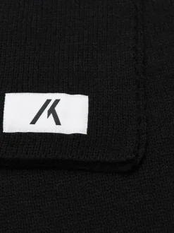 Men's Produkt Knitted Scarf Black