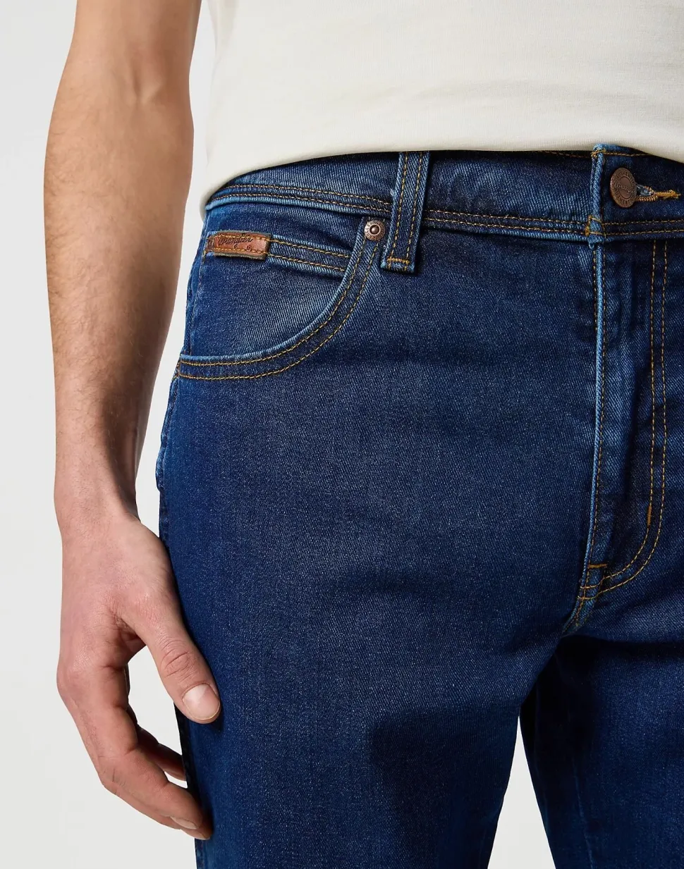 Men's Texas Stretch Wrangler Jeans Dark Stone