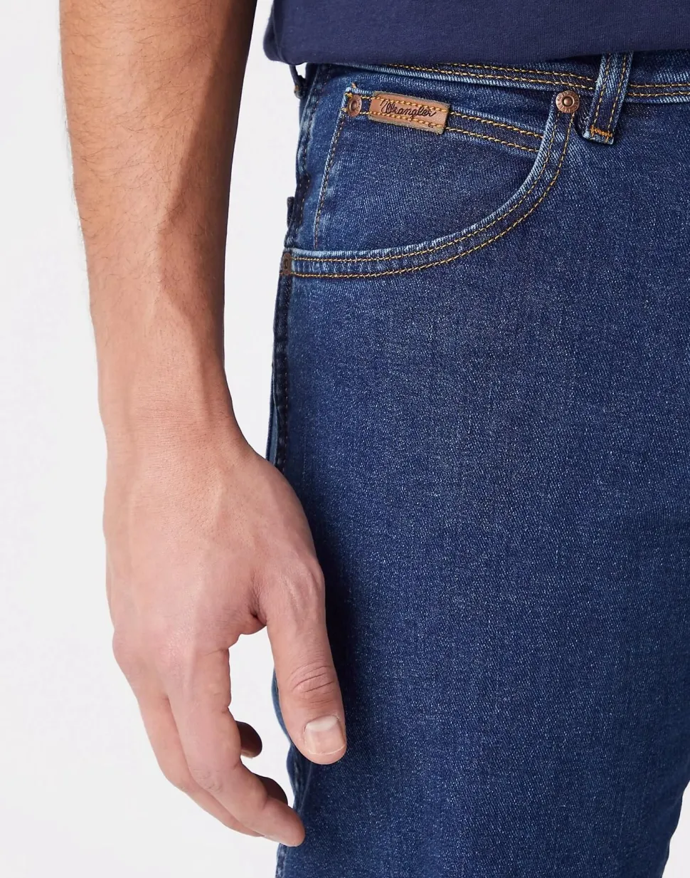 Men's Texas Stretch Wrangler Jeans Dark Stone