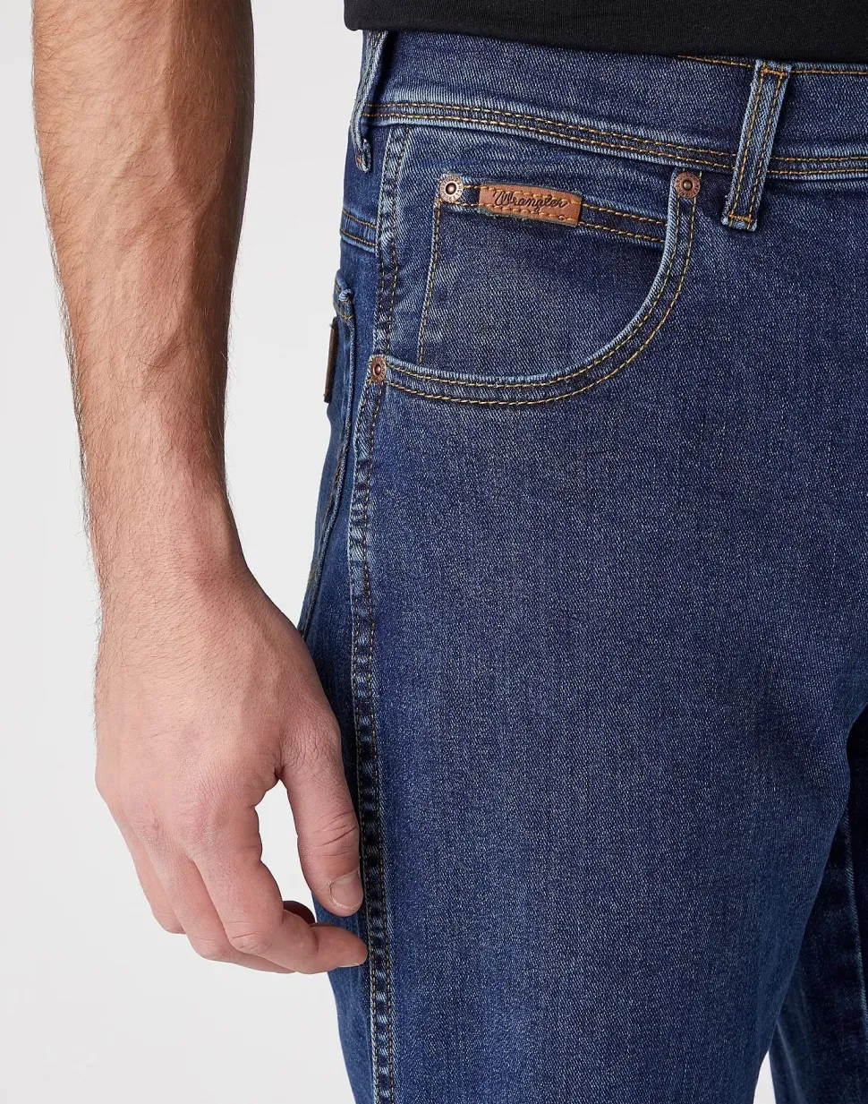Men's Texas Stretch Wrangler Jeans Dark Stone
