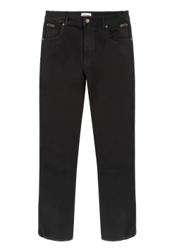Men's Texas Stretch Wrangler Jeans Black Overdye