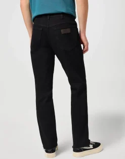 Men's Texas Stretch Wrangler Jeans Black Overdye