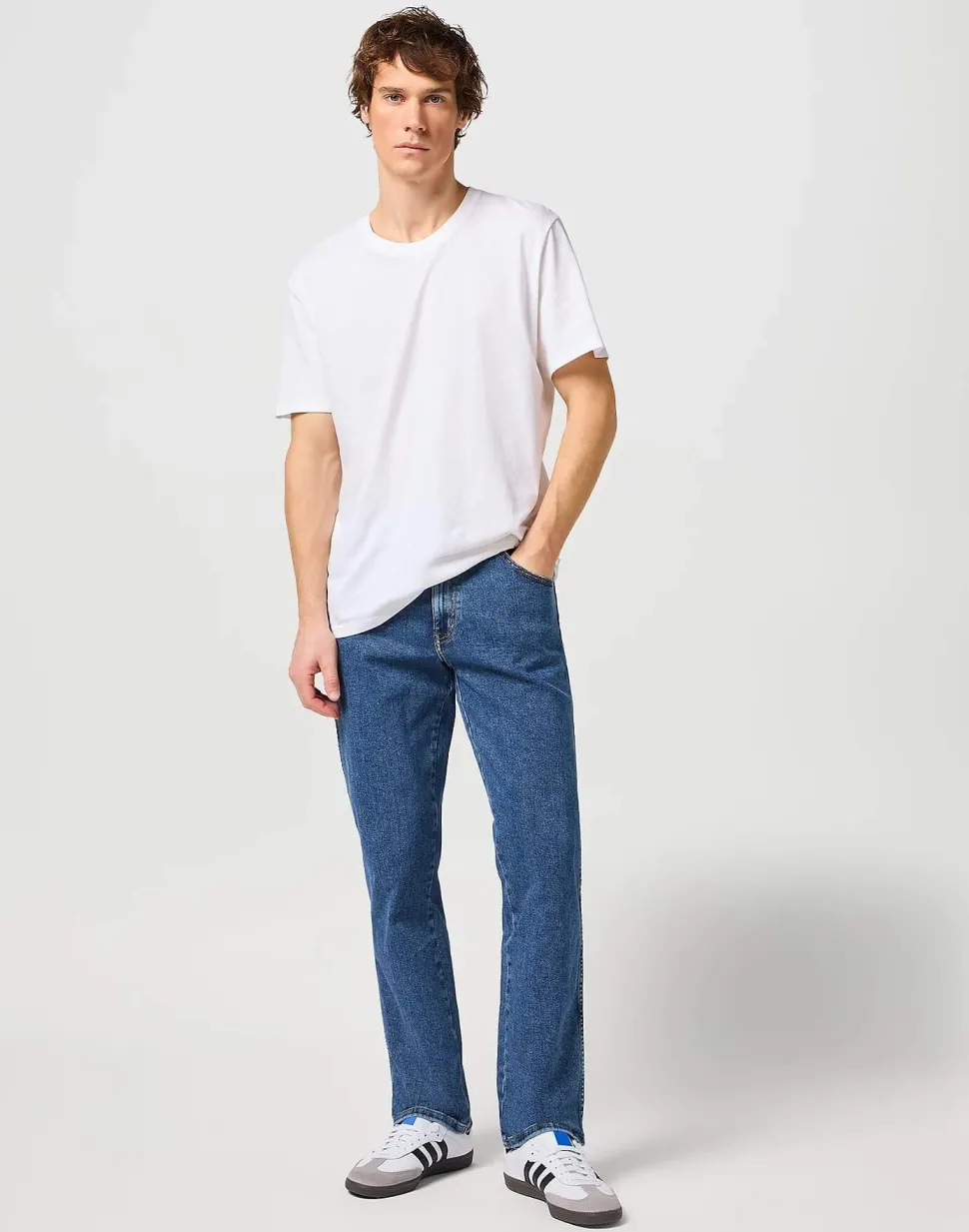 Men's Texas Stretch Wrangler Jeans Stonewash