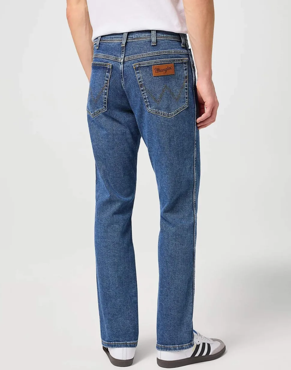 Men's Texas Stretch Wrangler Jeans Stonewash