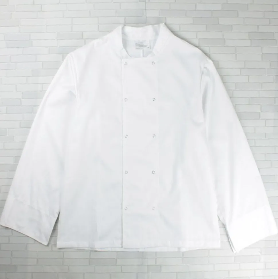 Mens White Chef Jacket