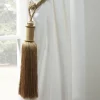 Midnight Curtain Rope Tie Back Gold