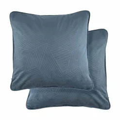 Midnight Velvet Charcoal Cushion Cover