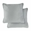Midnight Velvet Silver Cushion Cover