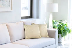 Midnight Velvet Stone Cushion Cover